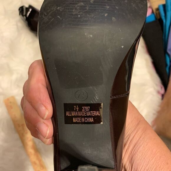 Cato Plum size 7.5 heels - Picture 4 of 6